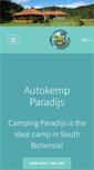 Mobile Screenshot of camping-paradijs.eu
